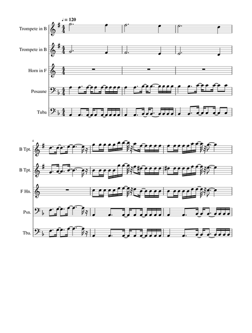 Children of Sanchez Quintet F-horn