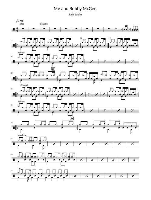 Me And Bobby Mcgee - Janis Joplin