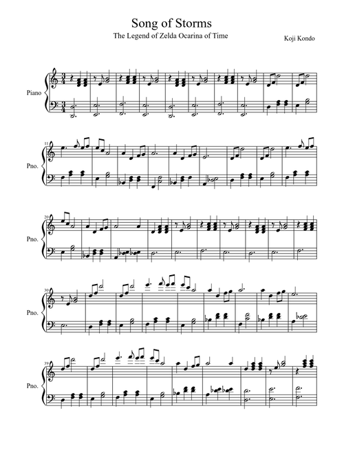 Song of Storms