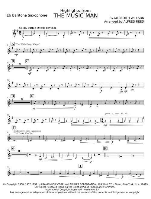 76Trombone from the musical The MUSIC MAN - Meredith Willson