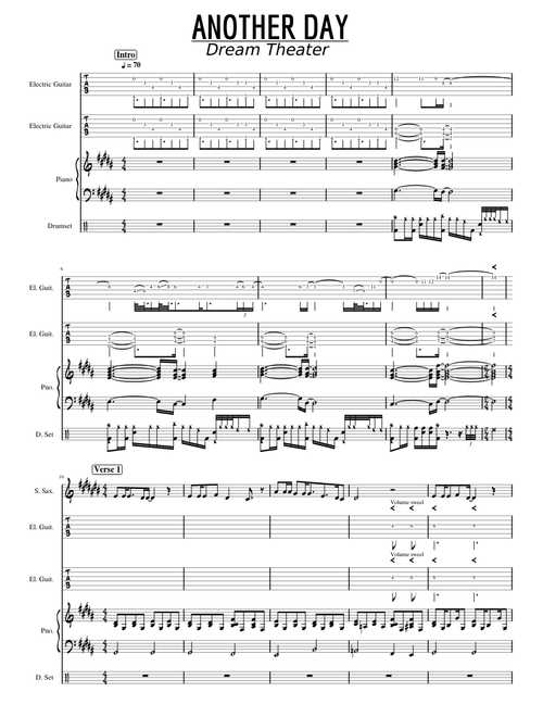 Another day – Dream Theater - BAND