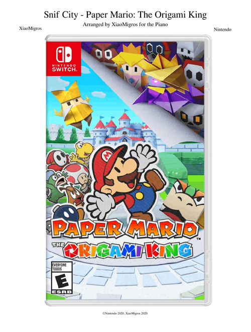 Snif City - Paper Mario: The Origami King