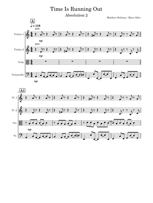 Muse - Time Is Running Out
