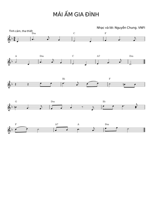MÁI ẤM GIA ĐÌNH - Nguyễn Chung