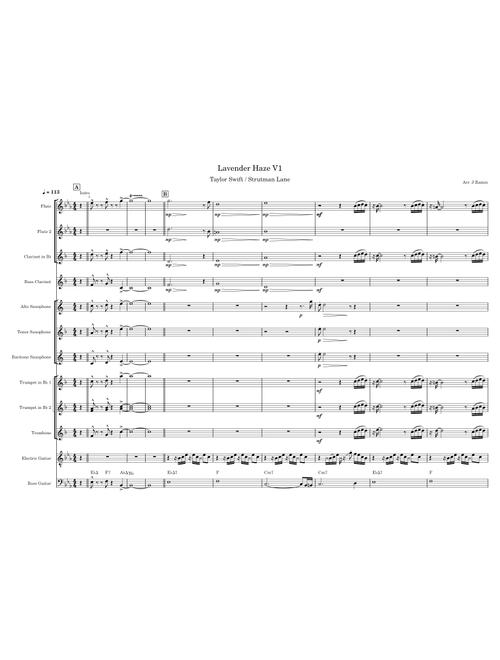 Lavender Haze – Taylor Swift/Strutman Lane