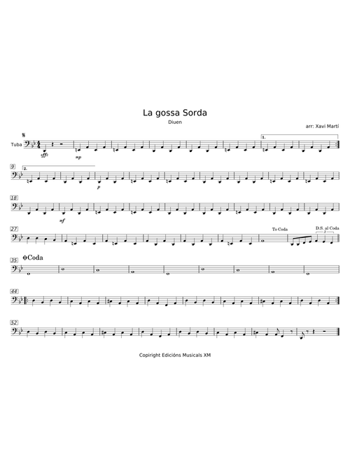 Diuen - La Gossa Sorda
