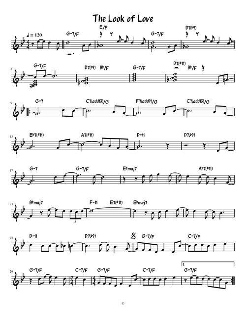 The Look Of Love – Burt Bacharach