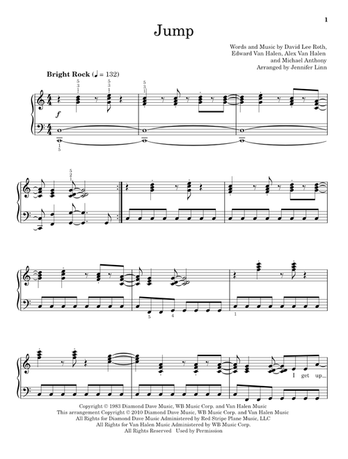 Jump (Arr. Jennifer Linn) - Van Halen, Hal Leonard Student Piano Library, Glee (TV Series) (Educational Piano)