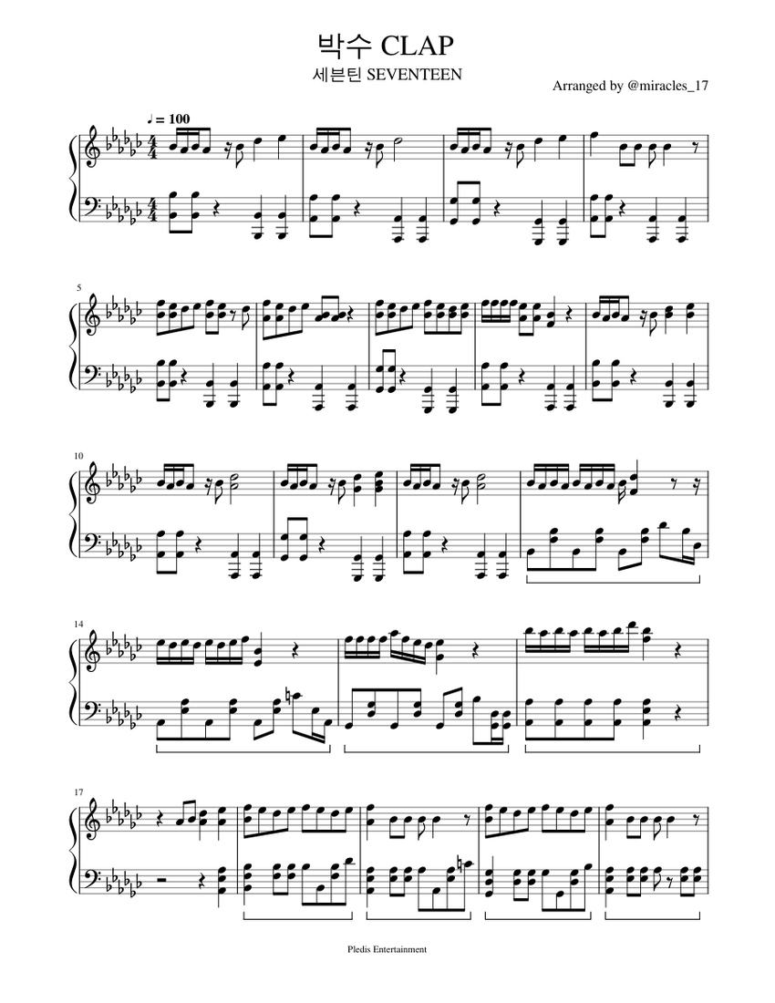 セブンティーン (Seventeen) – YOASOBI Sheet Music for Piano
