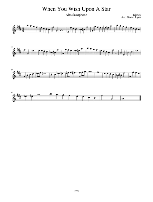 When You Wish Upon A Star - Disney