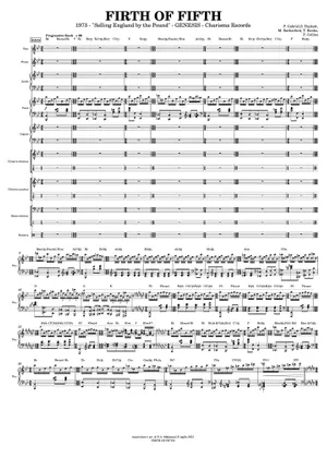 Play Official version of Firth of fifth Sheet Music by Genesis Play Official version of Firth of fifth Sheet Music by Genesis
