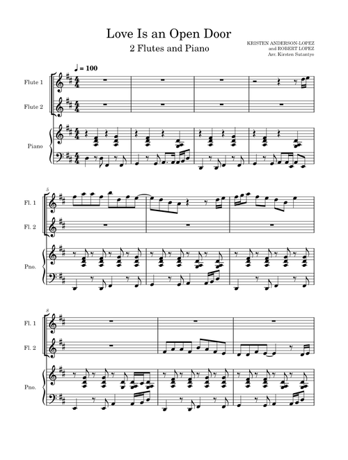 Love Is An Open Door (from Disney's Frozen) – Kristen Bell, Santino Fontana
