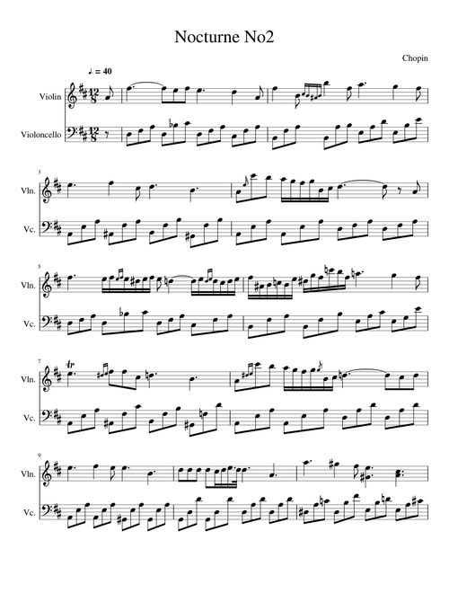 Nocturne No2