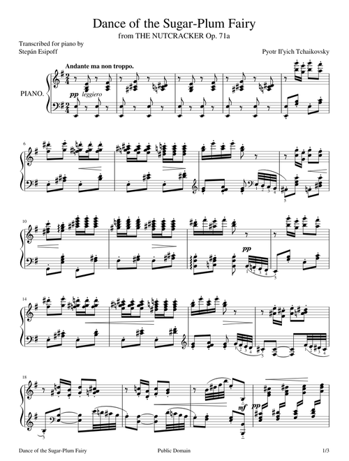 Dance of the Sugar-Plum Fairy
