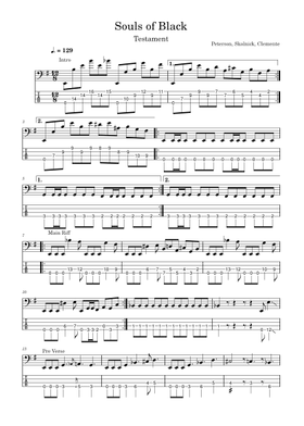 Free Testament sheet music | Download PDF or print on MuseScore.com