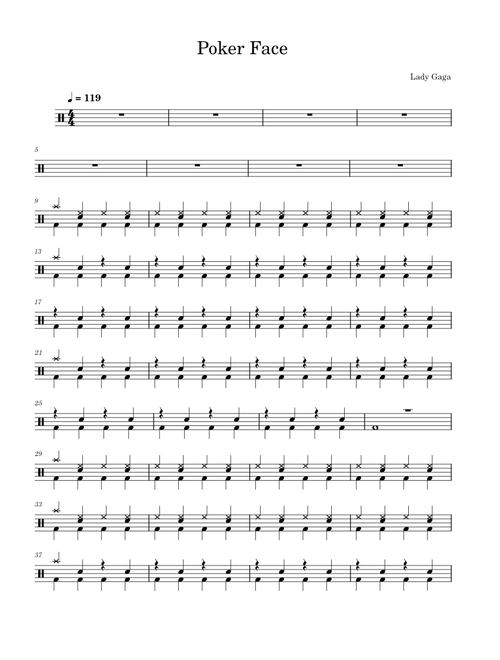Poker Face - Lady Gaga