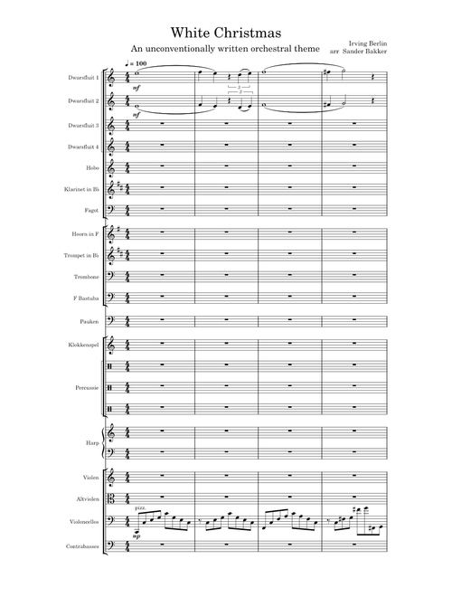 White Christmas - Irving Berlin