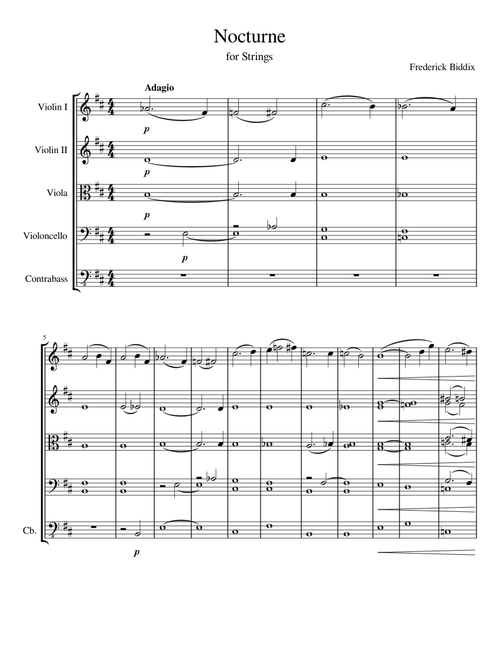 Nocturne for Strings