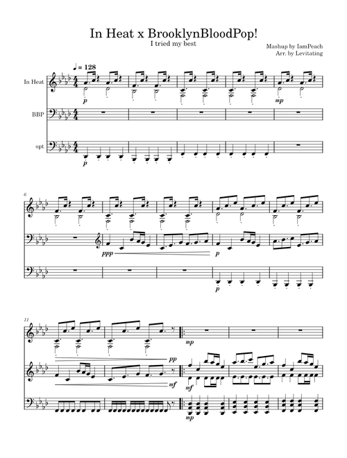 In Heat x BrooklynBloodPop! on Piano