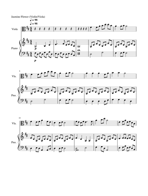 Jasmine Flower – Viola