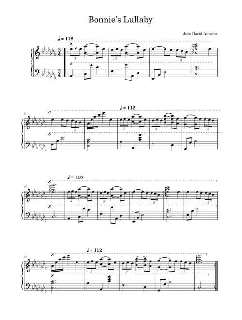 Bonnie's Lullaby