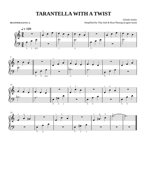 Tarantella With A Twist – Glenda Austin
