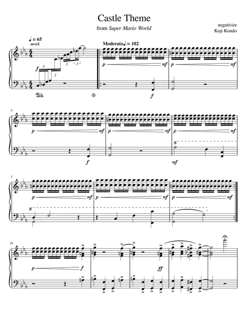 Super Mario World - Castle Theme