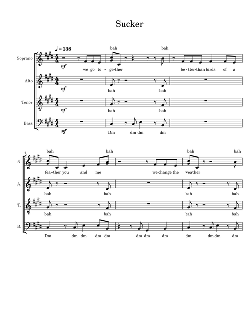 Sucker – Jonas Brothers