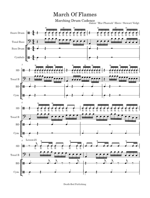 March Of Flames - Jamar Mar-Pharoah Hiers