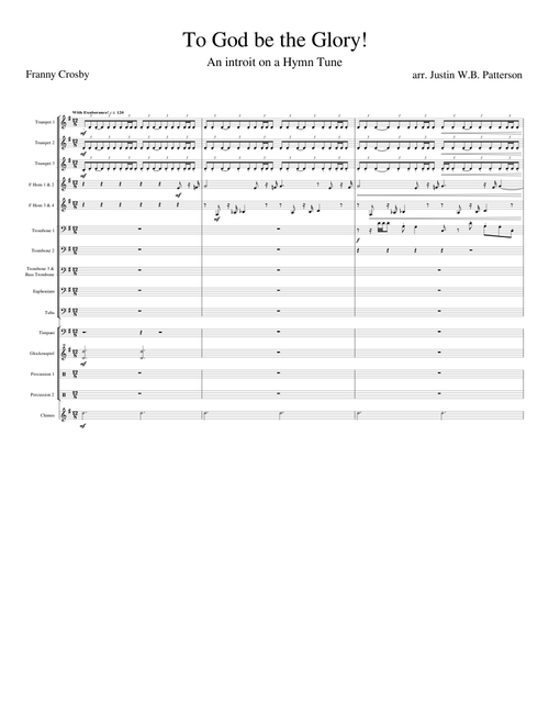 To God be the Glory!: An Introit on a Hymn Tune