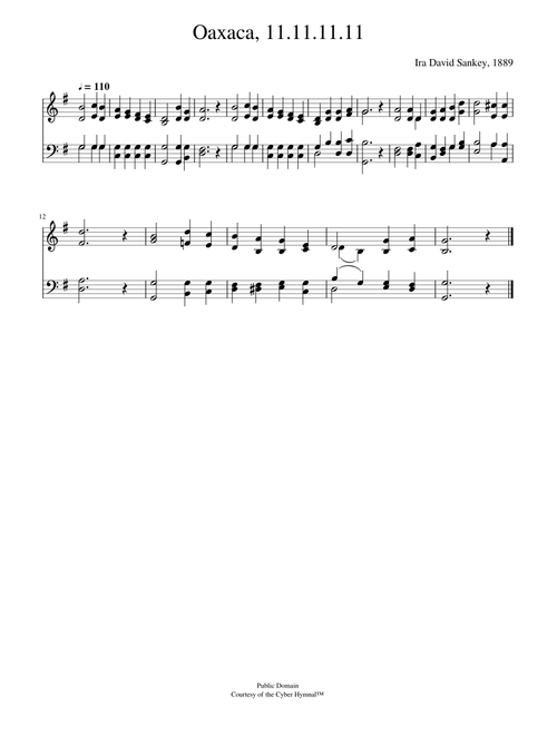 Take thou my hand - Ira D. Sankey