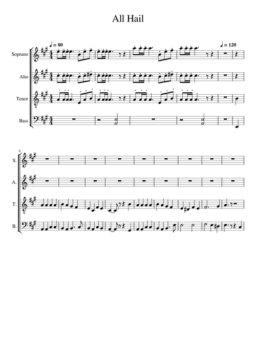 All Hail the Power of Jesus' Name (Diadem; SATB)