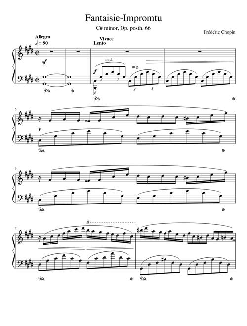 Fantaisie-Impromtu – Chopin