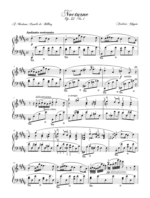 Nocturne Op. 32 No. 1