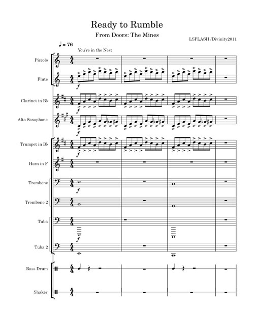 Ready to Rumble (Orchestral)
