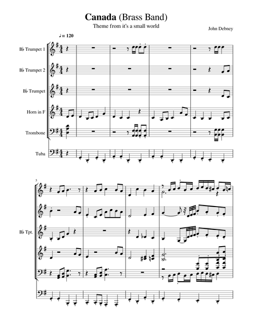 It's A Small World (Brass Band Theme) – Sherman Brothers