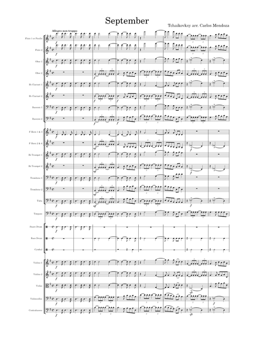 The Seasons, Op.37a September – Pyotr Ilyich Tchaikovsky