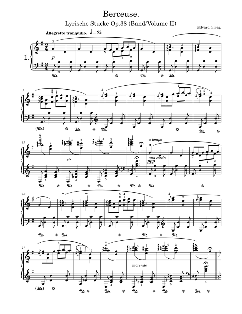 その他 Grieg: Lyric Pieces Grieg: Lyric Pieces - YouTube