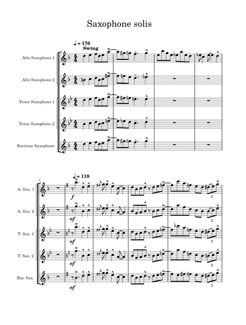 SVHS Saxophone solis packet (wip)