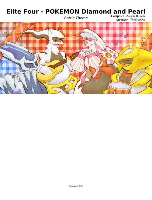 Elite Four - POKEMON Diamond and Pearl