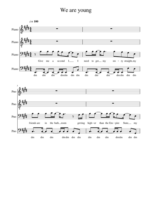 We Are Young (Pentatonix)