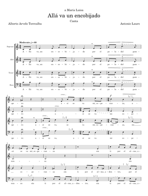 Allá va un Encobijado - Antonio Lauro