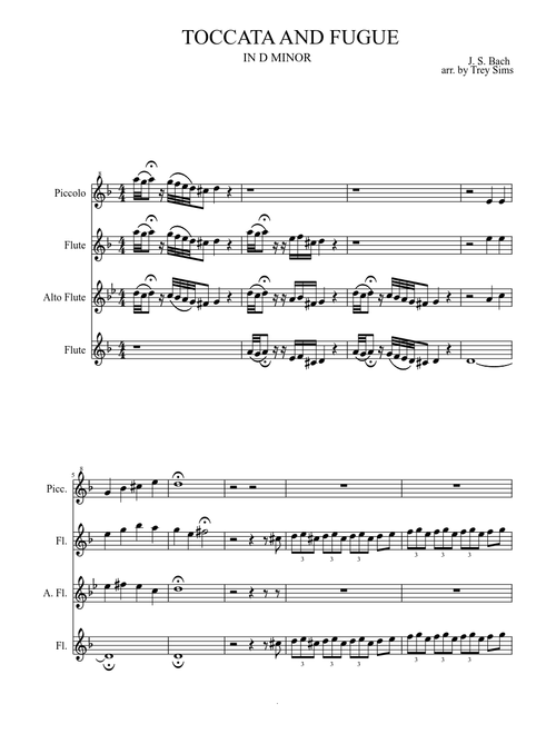 Toccata and Fugue in D Minor
