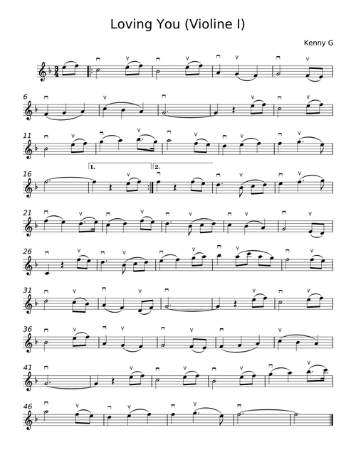 Loving You - Kenny G