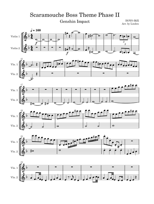 Scaramouche Boss Theme Phase II – HOYO-MiX from Genshin Impact