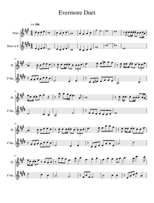 Evermore (Beauty and the Beast)