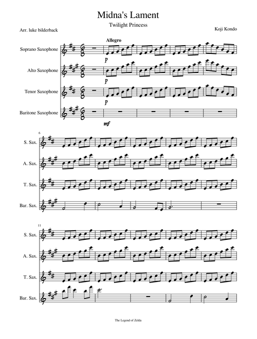 Midna's Lament – Koji Kondo (近藤 浩治)