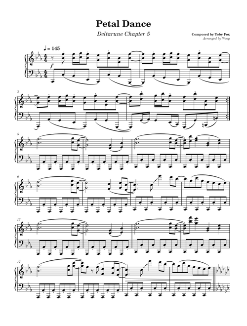 Petal Dance – Deltarune Chapter 5