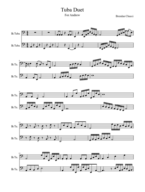Tuba Duet