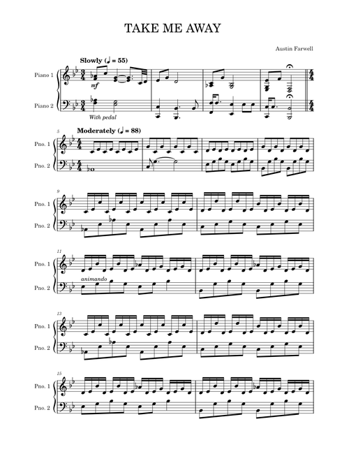 Take Me Away – Austin Farwell